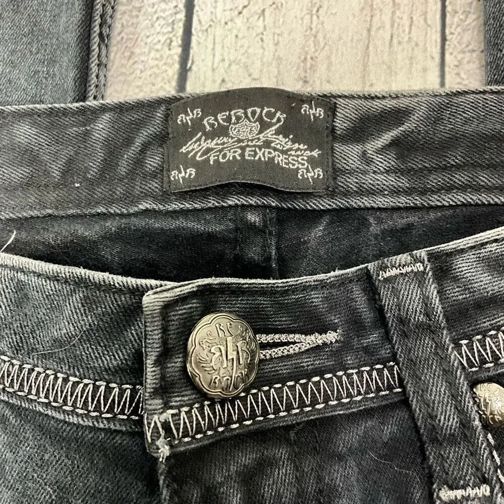 REBOCK For Express Straight Leg Jeans - Picture 4 of 5